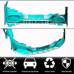 Купить Накладка на передний бампер Lip V2 (для SD Base 2019-2021, Карбон) для Mercedes C-сlass W205
