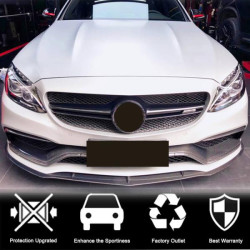 Купить Накладки на противотуманки (для С63 AMG 2015-2019, Карбон) для Mercedes C-сlass W205