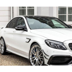 Купить Накладки на передние крылья (для купе/кабриолет C63 AMG 2015-2019, Карбон) для Mercedes C-сlass W205