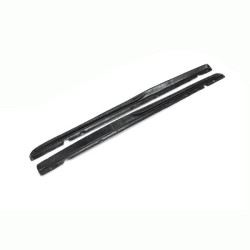 Купить Боковые пороги V4 (для C43/C63 AMG 2015-2019, Карбон) для Mercedes C-сlass W205