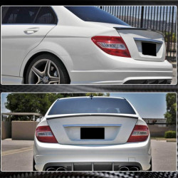 Купить Спойлер SD V1 (Карбон) для Mercedes C-class W204 2007-2015 гг