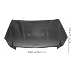 Купить Капот 2012-2014 (для C63 Sedan, Пластик) для Mercedes C-class W204