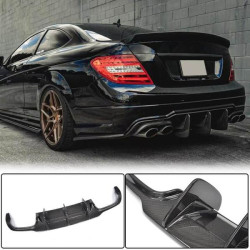 Купить Диффузор заднего бампера V2 (для AMG SD/Coupe 2012-2014, Карбон) для Mercedes C-class W204