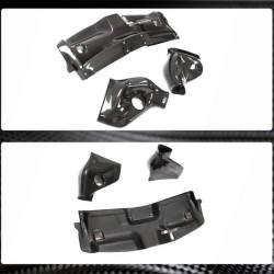 Купить Корпус системы холодного впуска с крышкой (для C63 AMG 2012-2014, сухой карбон) для Mercedes C-class W204