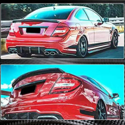 Купить Спойлер Coupe (Карбонн) для Mercedes C-class W204 2007-2015 гг