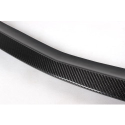 Купить Накладка на передний бампер Lip (для AMG-Line 2008-2011, Карбон) для Mercedes C-class W204