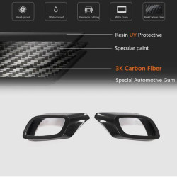 Купить Карбоновые вставки передний бампер (для AMG 2018-2021) для Mercedes S-сlass W222