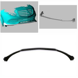 Купить Накладка на передний бампер Lip (для Base 2016-2019, Карбон) для Mercedes E-сlass W213