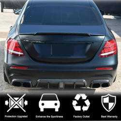 Купити Спойлер V4 (Карбон) для Mercedes E-сlass W213 2016-2023 рр