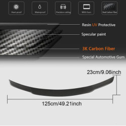 Купити Спойлер V4 (Карбон) для Mercedes E-сlass W213 2016-2023 рр