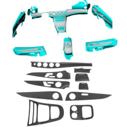 Купити Накладки на панель (Карбон) для Mercedes E-сlass W213 2016-2023 рр