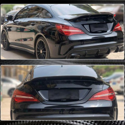 Купити Спойлер V4 (SD, Карбон) для Mercedes CLA C117 2013-2019 рр