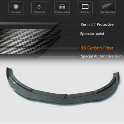 Купити Накладка на передній бампер Lip (для CLA45 AMG SD 2013-2015, Карбон) для Mercedes CLA C117 рр