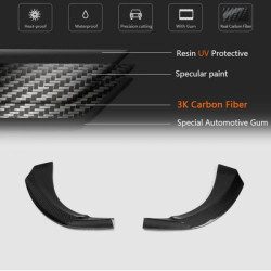 Купити Накладки на передній бампер (для Base SD 2013-2016, Карбон) для Mercedes CLA C117 рр