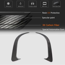 Купити Накладки на задній бампер V1 (для AMG-Line / CLA45 AMG SD, Карбон) для Mercedes CLA C117 2013-2019 рр