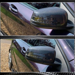 Купити Накладки на дзеркала (Карбон) для Mercedes A-сlass W176 2012-2018 рр