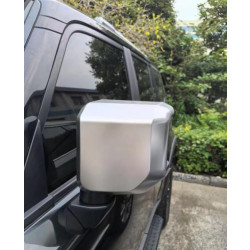 Купити Кришки дзеркал Silver (2 шт) для Toyota Land Cruiser Prado 250