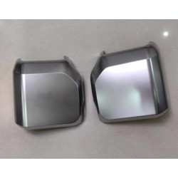 Купити Кришки дзеркал Silver (2 шт) для Toyota Land Cruiser Prado 250