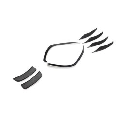 Купити Накладки на передній бампер (для AMG-Line SD 2018-2021, Карбон) для Mercedes A-сlass W177 2018- рр