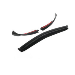 Купити Накладка на передній бампер Lip V3 (для AMG-Line SD 2018-2021, Карбон) для Mercedes A-сlass W177 2018- рр