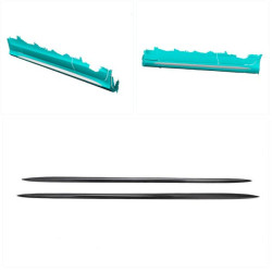 Купить Боковые пороги (для AMG-Line/CLS63 AMG SD 2015-2018, Карбон) для Mercedes CLS C218