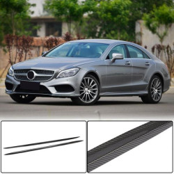 Купить Боковые пороги (для AMG-Line/CLS63 AMG SD 2015-2018, Карбон) для Mercedes CLS C218