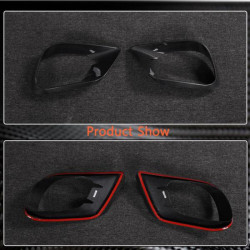 Купити Накладки на передній бампер (для AMG-Line 2017-2019, Карбон) для Mercedes E-class coupe C238