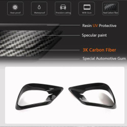 Купити Накладки на передній бампер (для AMG-Line 2017-2019, Карбон) для Mercedes E-class coupe C238