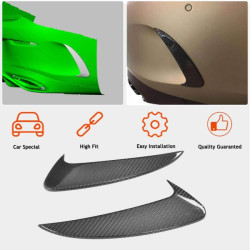 Купити Накладки на задній бампер (для AMG-Line 2017-2019, Карбон) для Mercedes E-class coupe C238