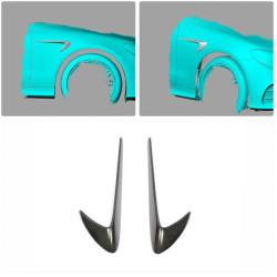 Купити Накладки на передні крила (Карбон) для Mercedes E-сlass W213 2016-2023 рр