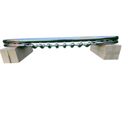 Купити Передній захист (нерж) для Toyota Land Cruiser Prado 150