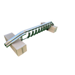 Купити Передній захист (нерж) для Toyota Land Cruiser Prado 150