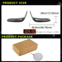 Купити Накладки на протитуманки (для V-Class 2014-2019, Карбон) для Mercedes Vito / V-class W447 2014- рр