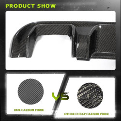 Купити Дифузор заднього бампера V2 (для V-Class 2014-2019, Карбон) для Mercedes Vito / V-class W447 2014- рр