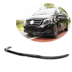 Купити Накладка на передній бампер Lip (2014-2019, Карбон) для Mercedes Vito / V-class W447 2014- рр