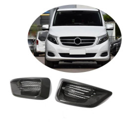 Купити Накладки на протитуманки (2014-2019, Карбон) для Mercedes Vito / V-class W447 2014- рр