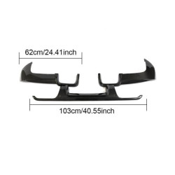 Купити Дифузор заднього бампера V3 (для V-Class 2014-2019, Карбон) для Mercedes Vito / V-class W447 2014- рр