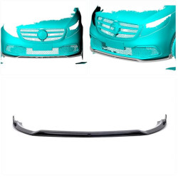 Купити Накладка на передній бампер Lip (2020-2025, Сухий карбон) для Mercedes Vito / V-class W447 2014- рр