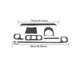 Купити Комплект карбонових вставок в салон V1 для Mercedes G сlass W463 2018-2024 рр