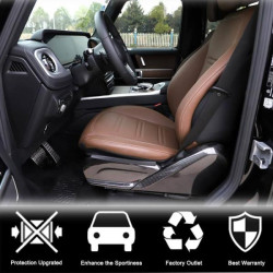 Купити Накладки на сидіння (Сухий карбон) для Mercedes G сlass W463 2018-2024 рр