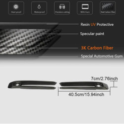 Купити Накладки на протитуманки (для G63 AMG, Карбон) для Mercedes G сlass W463 2018-2024 рр