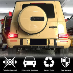 Купити Дифузор заднього бампера V1 (для G63 AMG, Карбон) для Mercedes G сlass W463 2018-2024 рр