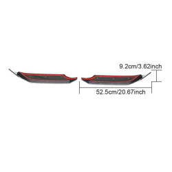 Купити Накладки на передній бампер Flap (для G63 AMG 2019-2021, Карбон) для Mercedes G сlass W463 рр