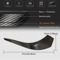 Купити Вставки в передній бампер (для AMG-Line 2015-2018, Карбон) для Mercedes S-class C217 Coupe