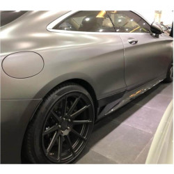 Купити Бокові пороги (для AMG-Line 2015-2018, Карбон) для Mercedes S-class C217 Coupe