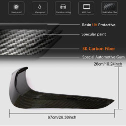 Купити Накладки на передній бампер (для GLE63 AMG, Карбон) для Mercedes GLE coupe C292 2015-2019 рр