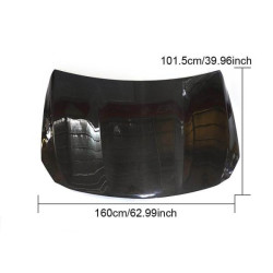 Купити Капот V2 (Карбон) для Mercedes GLA X156 2014-2019 рр