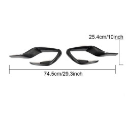 Купить Накладки на передний бампер (для GT43/GT50/GT53 2018-2022, Карбон) для Mercedes AMG GT 4 X290