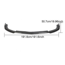 Купить Накладка на передний бампер Lip (для GT43/GT50/GT53 2018-2022, Карбон) для Mercedes AMG GT 4 X290