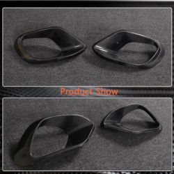 Купить Накладки на передний бампер (для CLA45 AMG SD, Карбон) для Mercedes CLA C118 2019- рр